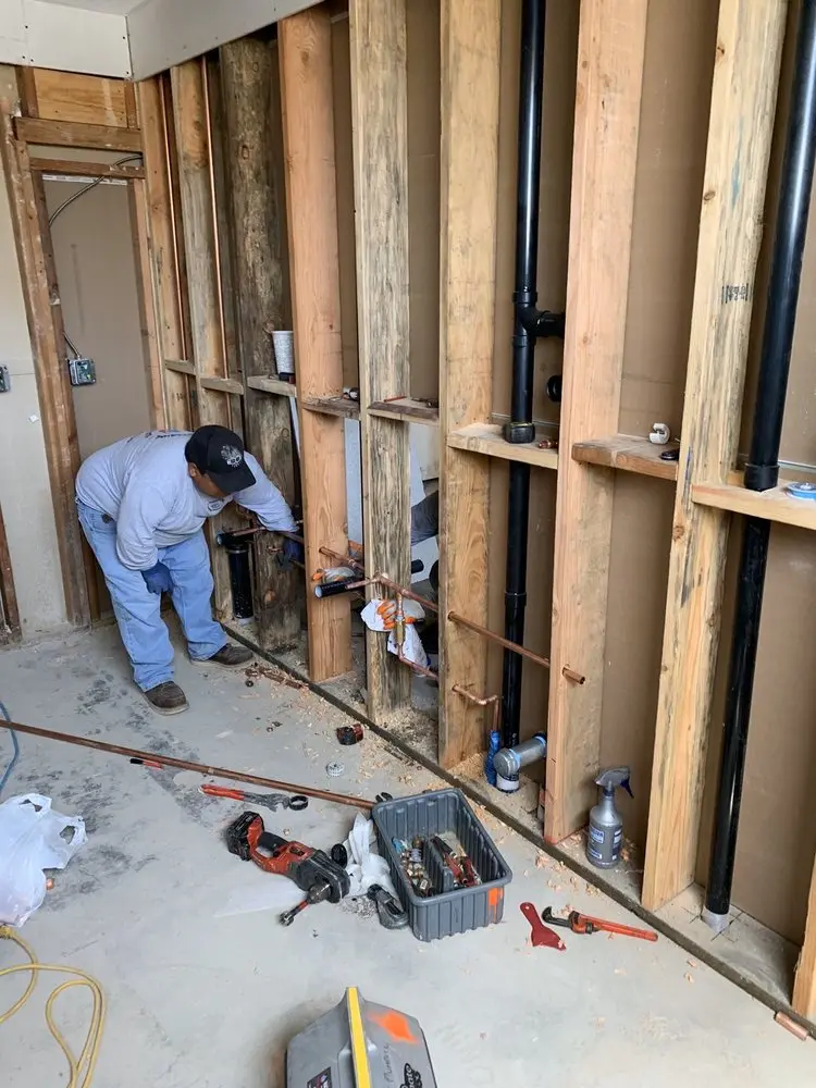 Commercial rough-in plumbing for Trenchless Sewer Repair in Oak Grove - Pine Banks